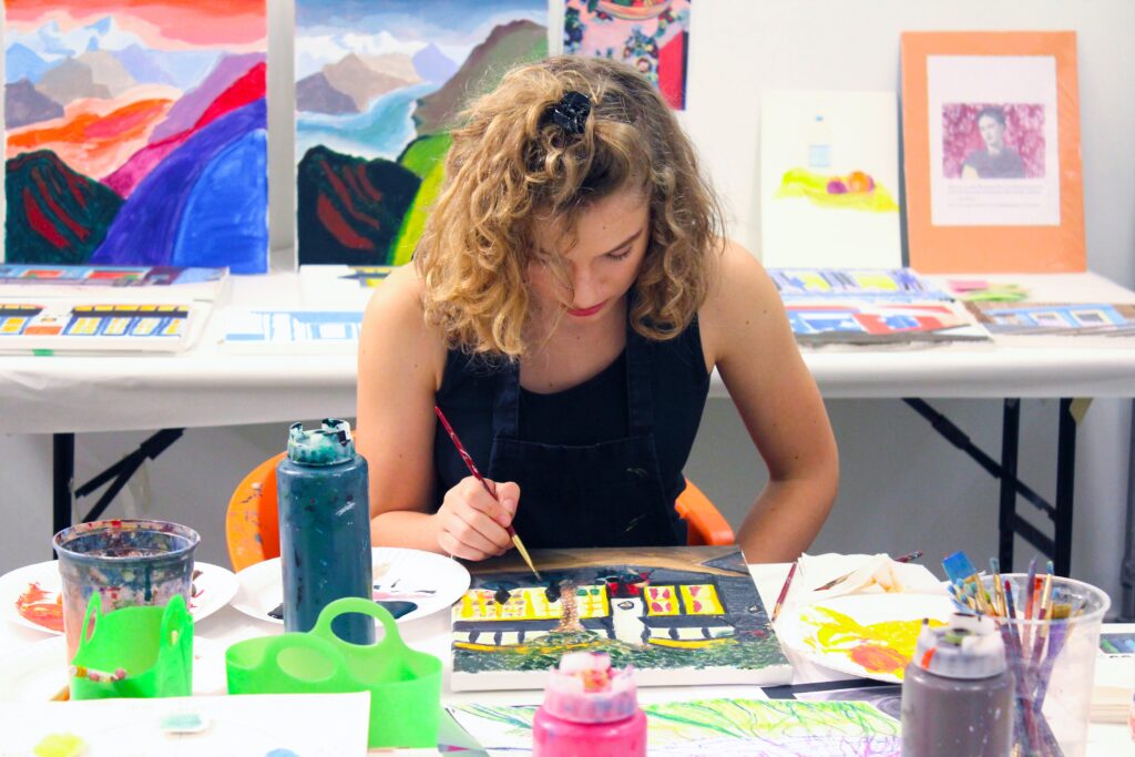 VisArts: Teen Intensives: Painting, Drawing + Mixed Media